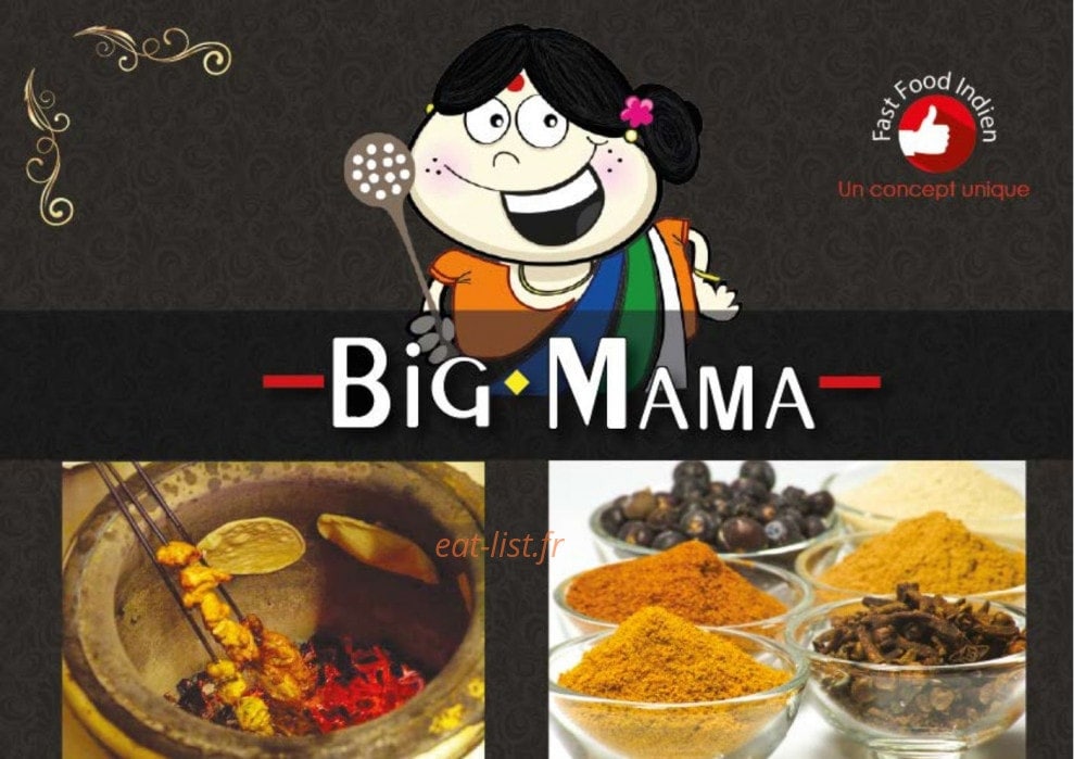 Le B Mama — carte page 1