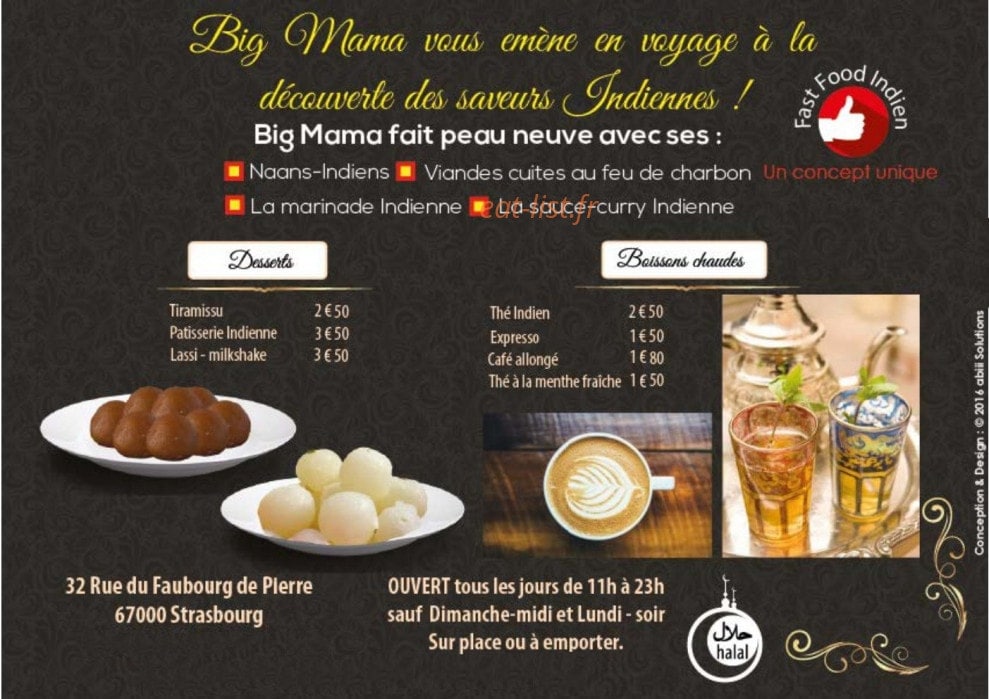 Le B Mama — carte page 4
