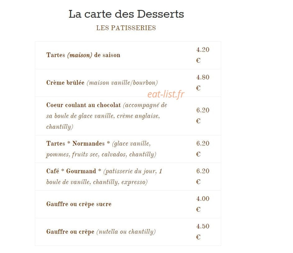 Le Bartholdi — carte page 10