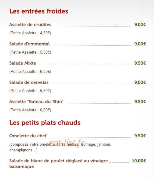 Le Bateau du Rhin — carte page 3