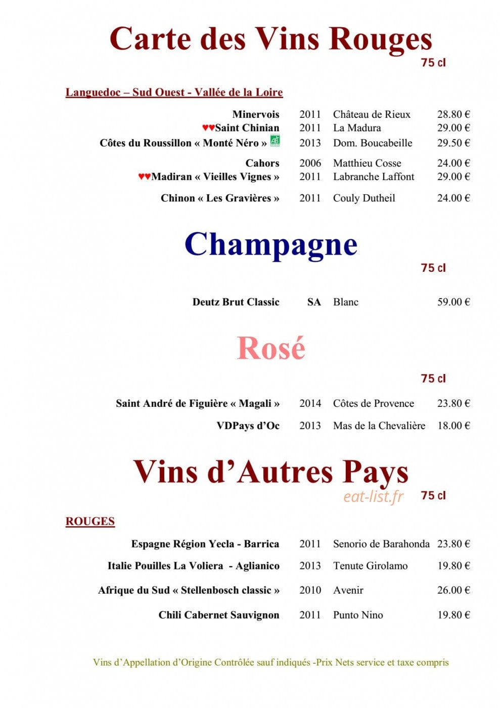 Le cannibale — carte page 6
