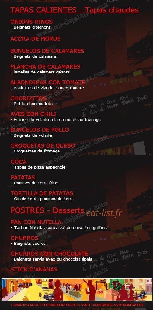 Le Coco Lobo — carte page 2