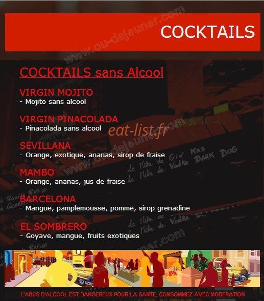 Le Coco Lobo — carte page 4