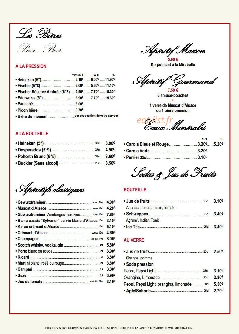Le gruber — carte page 1