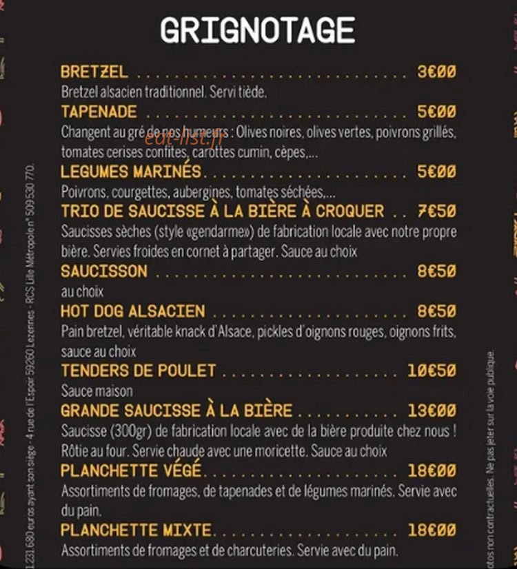 Le Labbb — carte page 1
