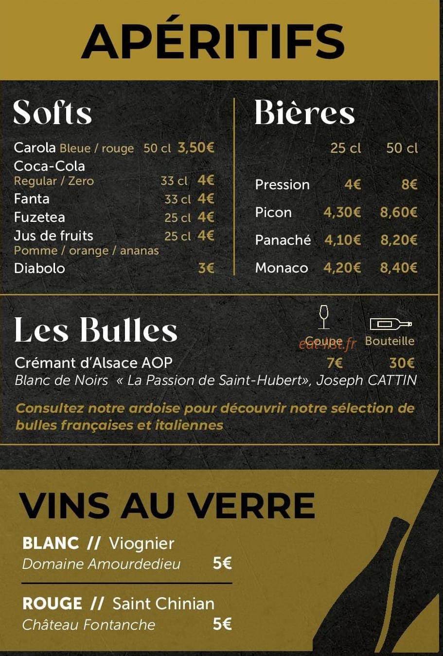 Le Luxe — carte page 2