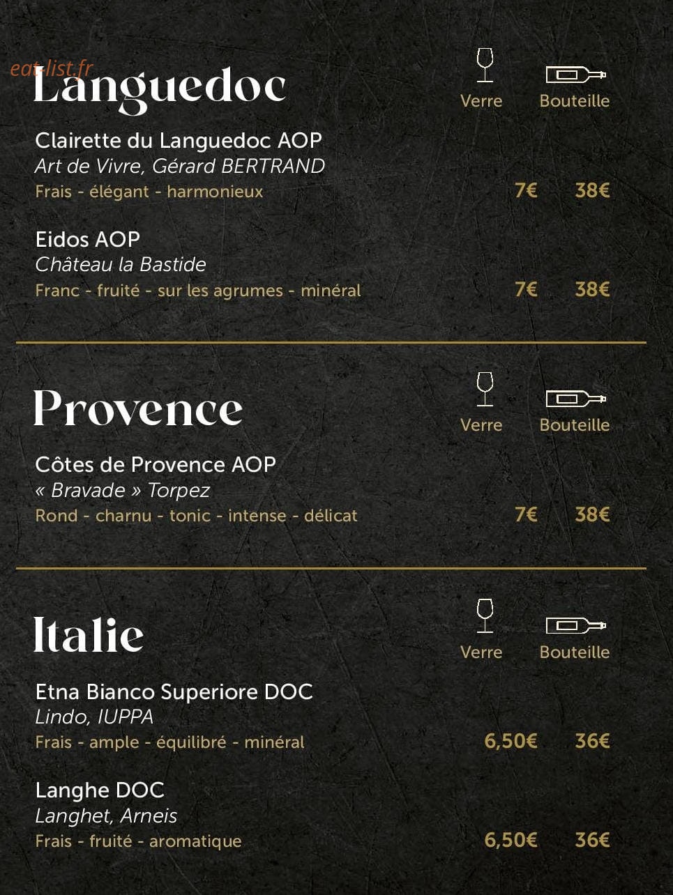 Le Luxe — carte page 4
