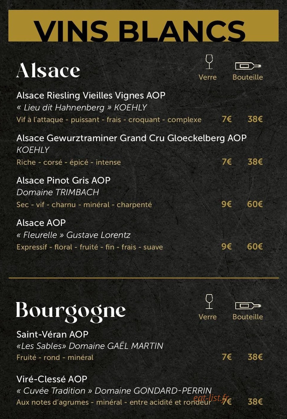 Le Luxe — carte page 3