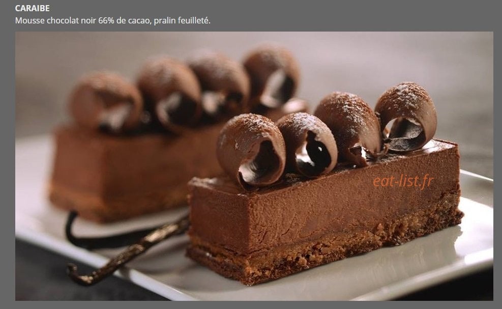 Le M café — carte page 5