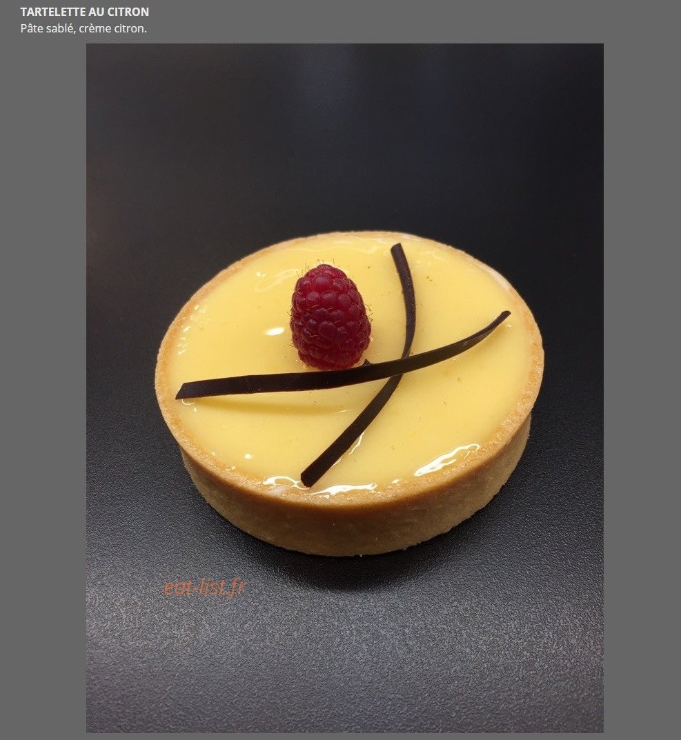 Le M café — carte page 7