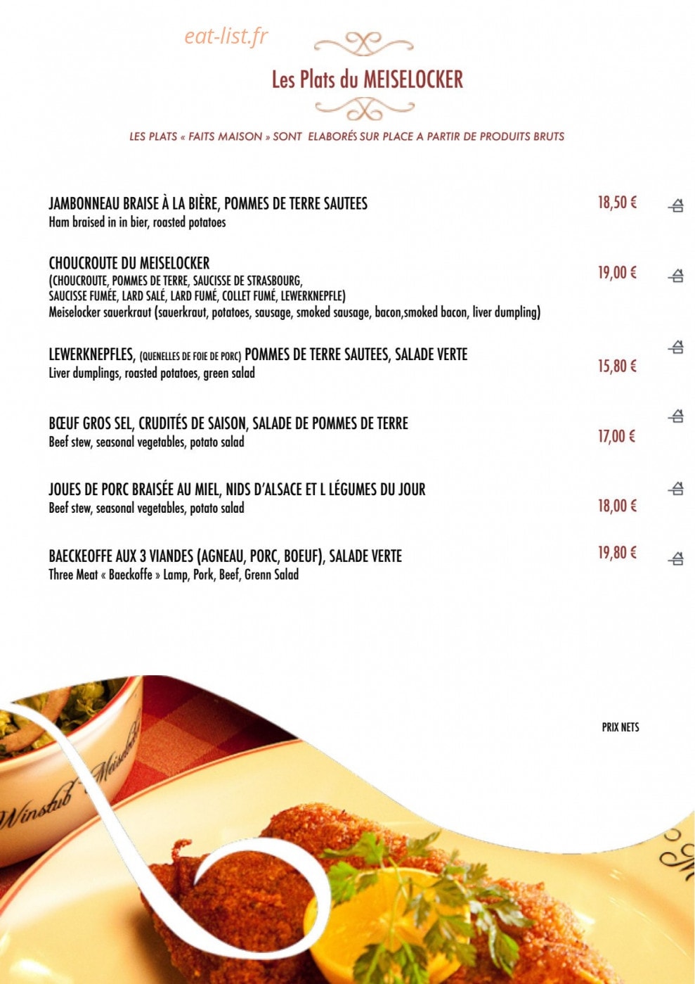 Le Meiselocker — carte page 7