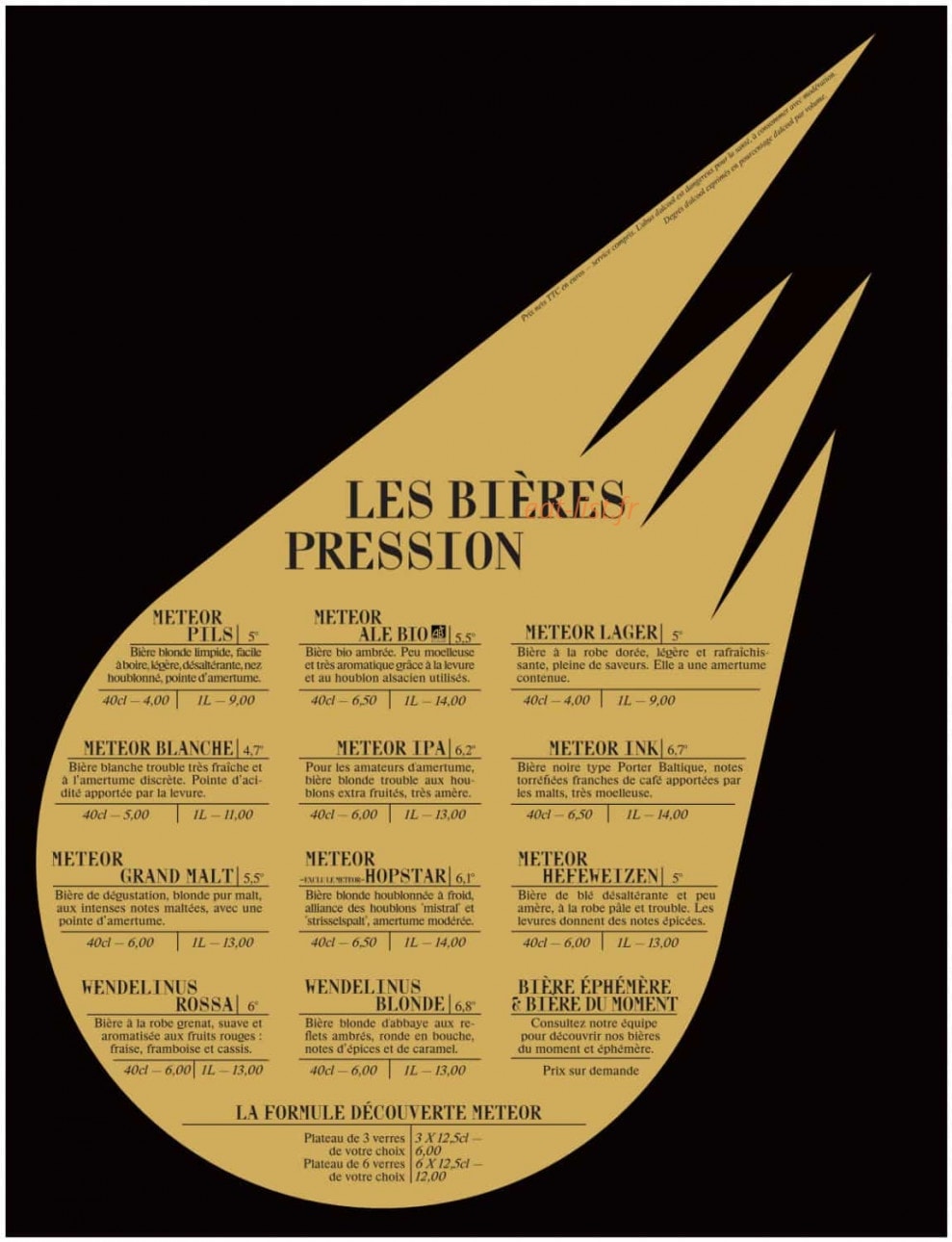 Le Météor — carte page 9