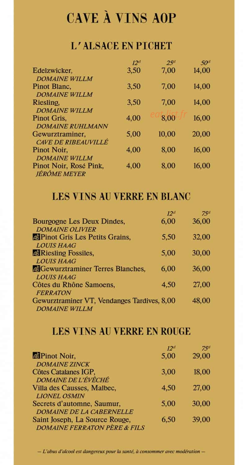 Le Météor — carte page 7