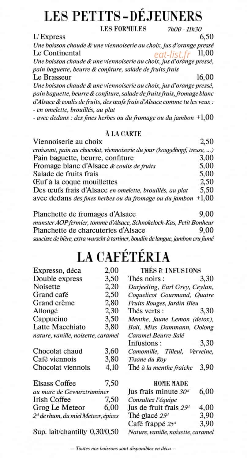 Le Météor — carte page 2