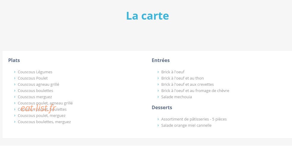 Le Najiba — carte page 1