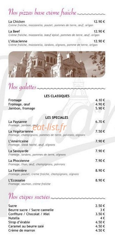 Le Paname — carte page 3