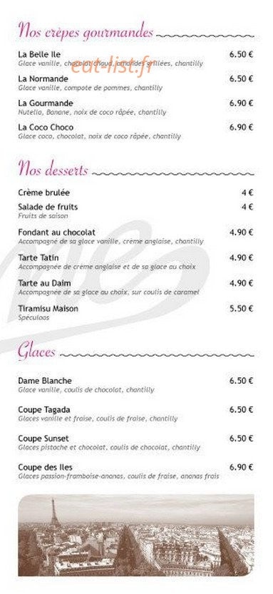 Le Paname — carte page 4