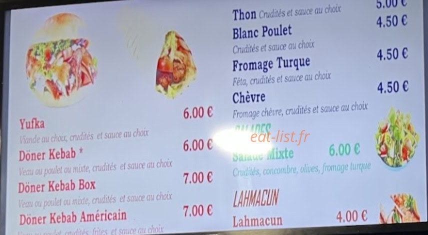 Le Petit Creux — carte page 1