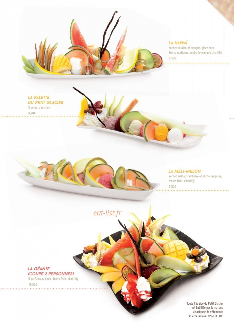 Le petit glacier — carte page 4