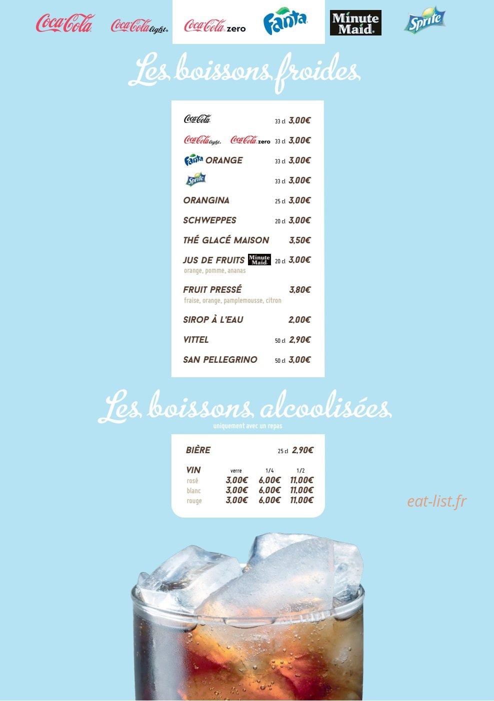 Le petit glacier — carte page 8