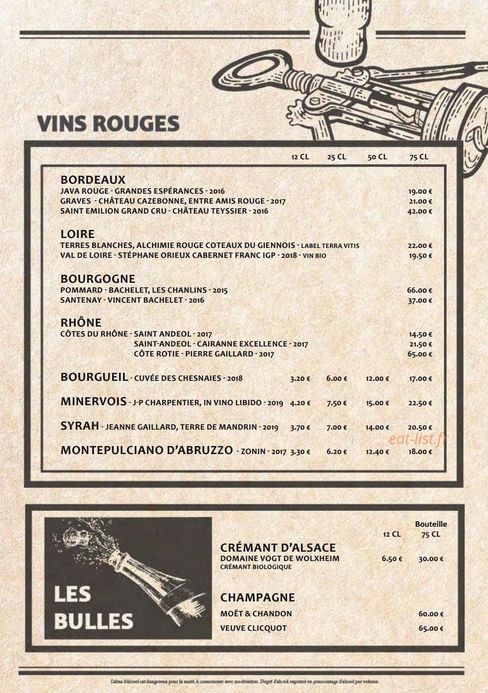 Le Petit Tigre — carte page 11
