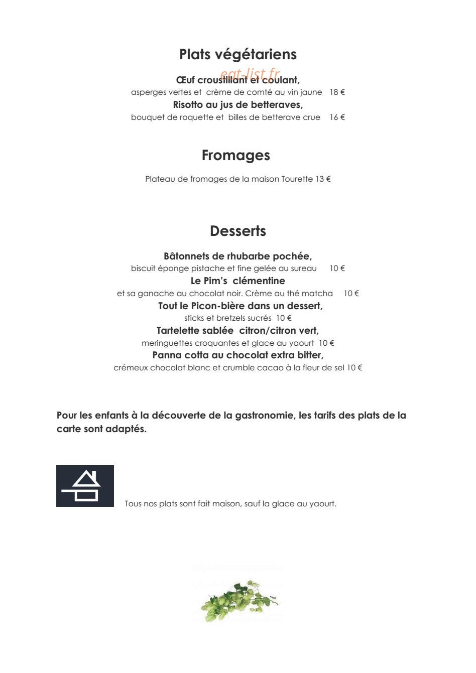 Le Pont Tournant — carte page 2