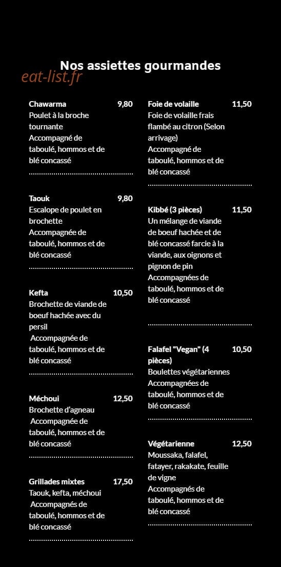 Le sultan — carte page 5