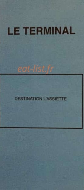 Le Terminal — carte page 1