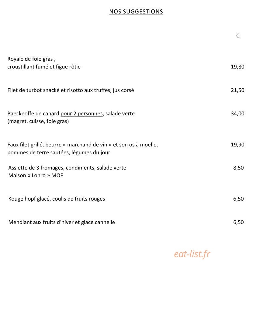 Le Tire-Bouchon — carte page 10