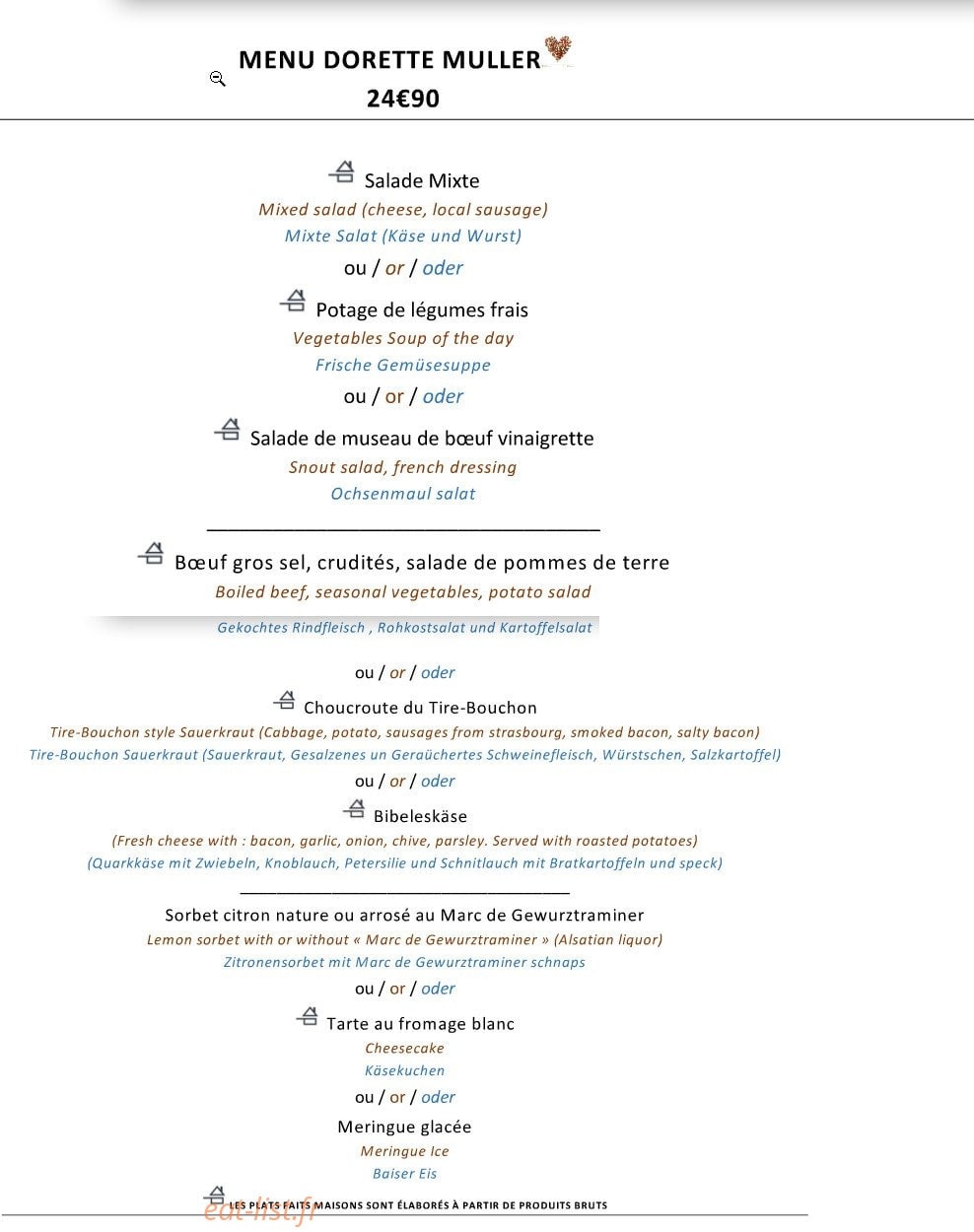 Le Tire-Bouchon — carte page 2