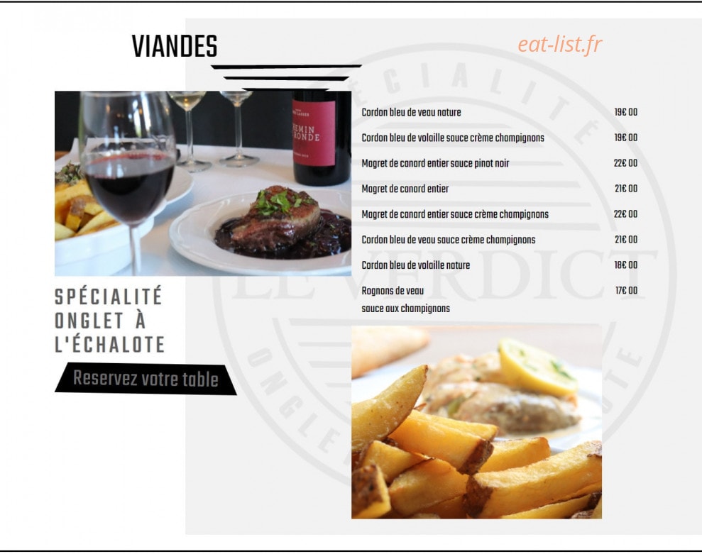 Le Verdict — carte page 3