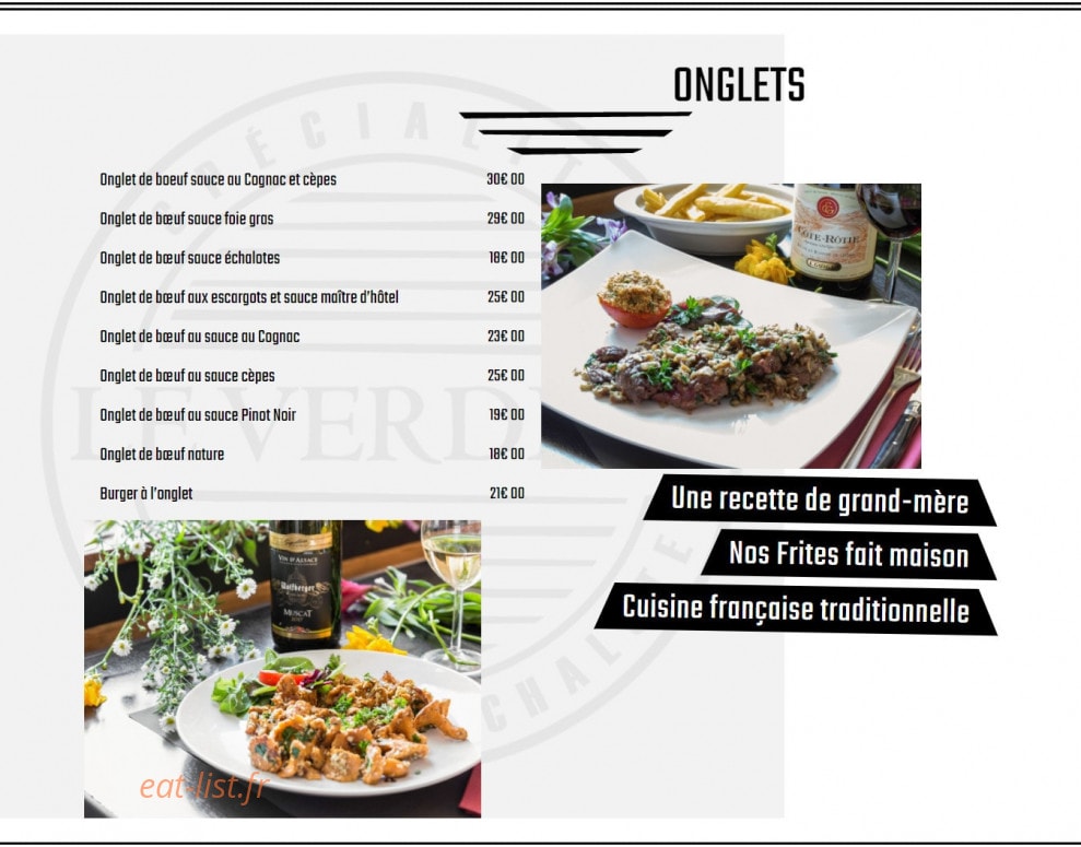 Le Verdict — carte page 2