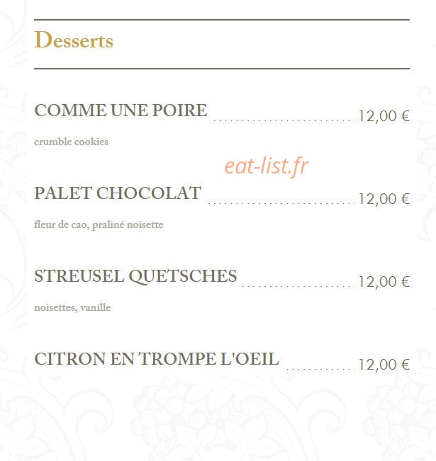 Le Violon d'Ingres — carte page 3