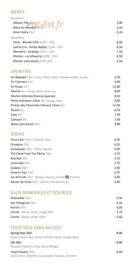 Les Haras — carte page 1