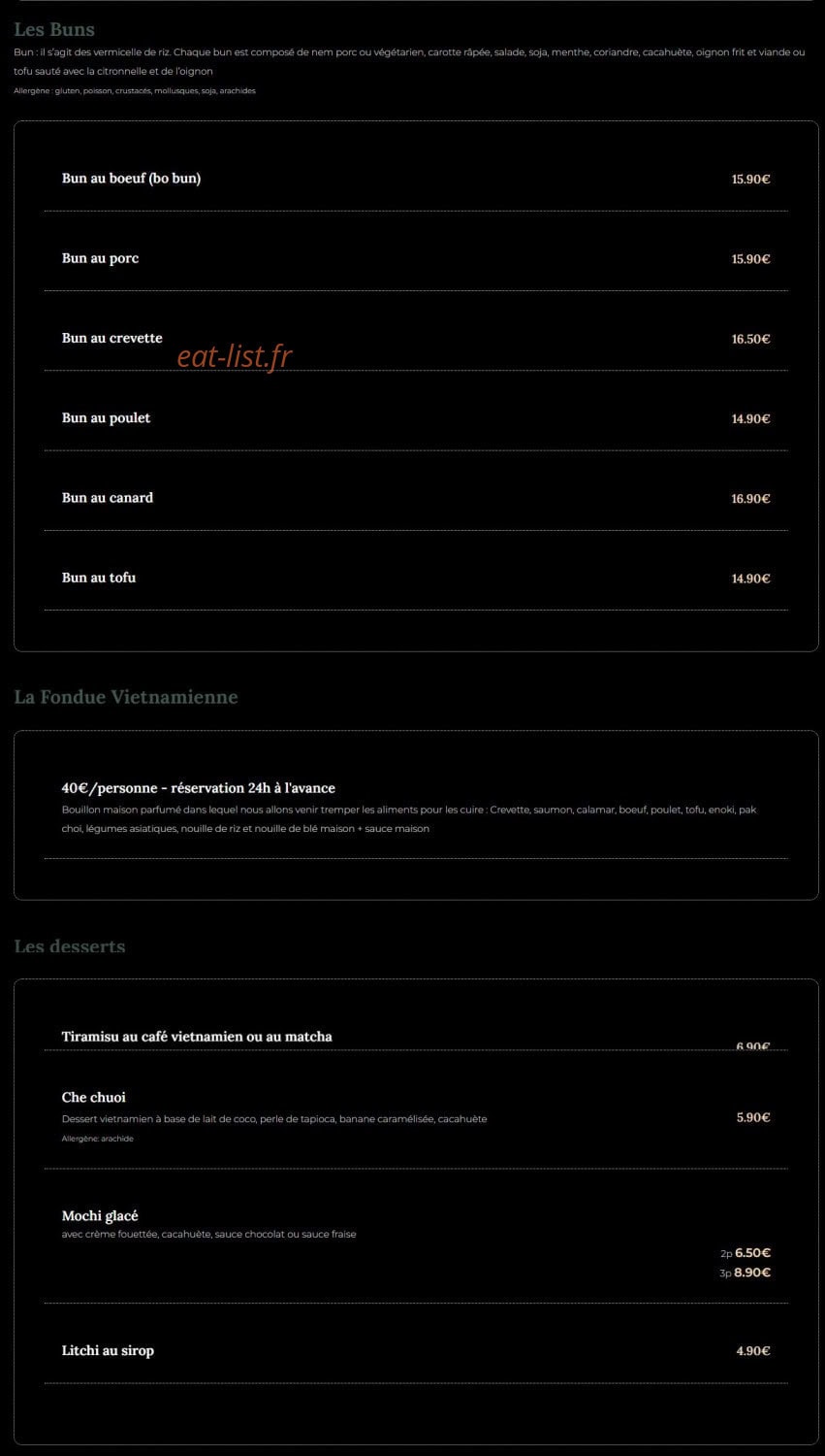 Les Lampions — carte page 3