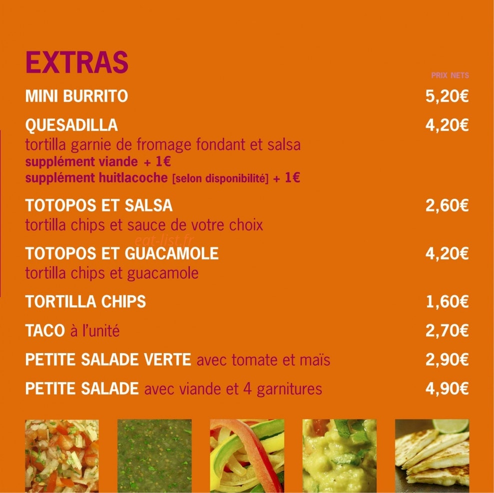 Lococina — carte page 8