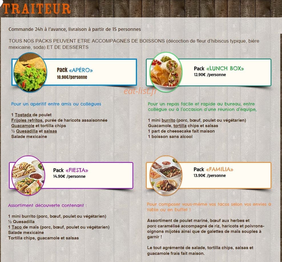 Lococina — carte page 4