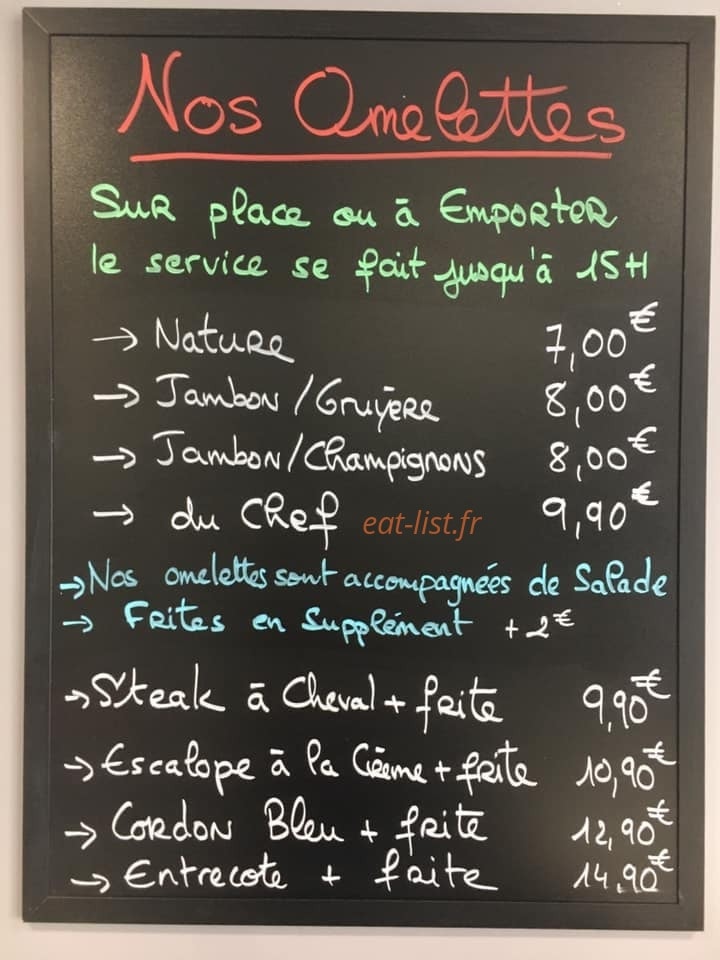 Lounge Caffè — carte page 1