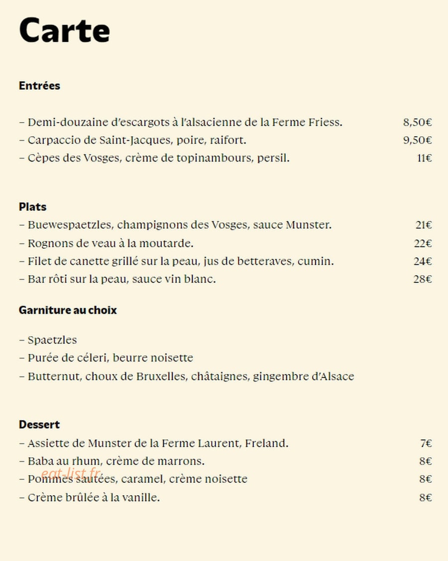 Madeleine — carte page 1