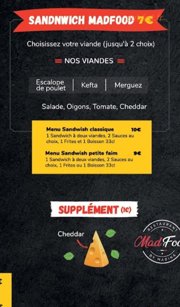 Madfood Neudorf — carte page 6