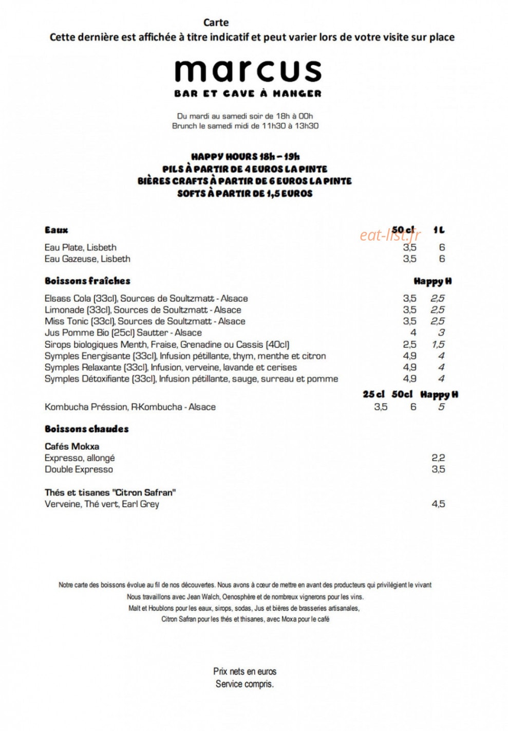 Marcus — carte page 3