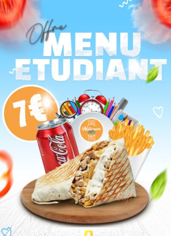 Millenium Tacos — carte page 5