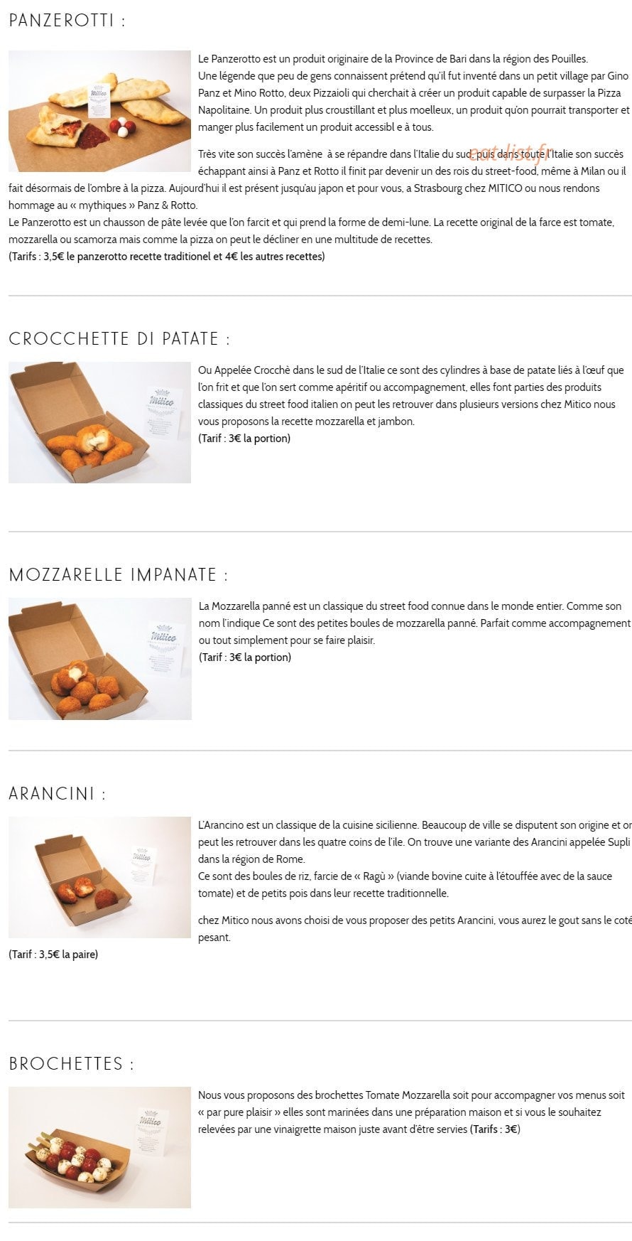 Mitico — carte page 1