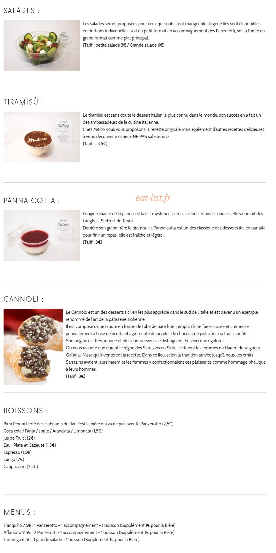 Mitico — carte page 2