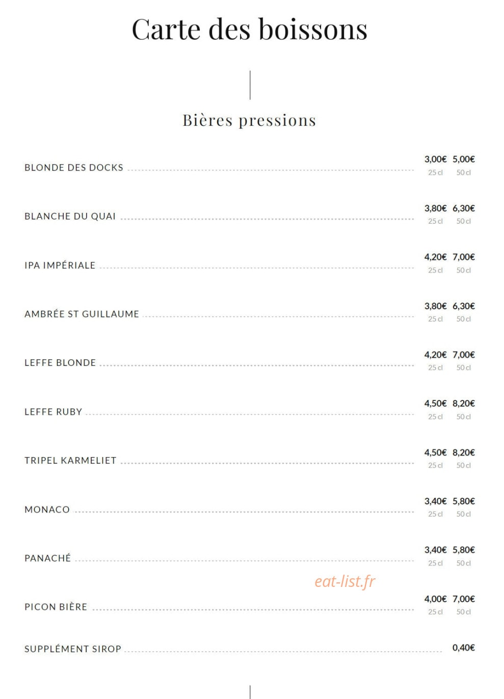 Mozzo — carte page 6