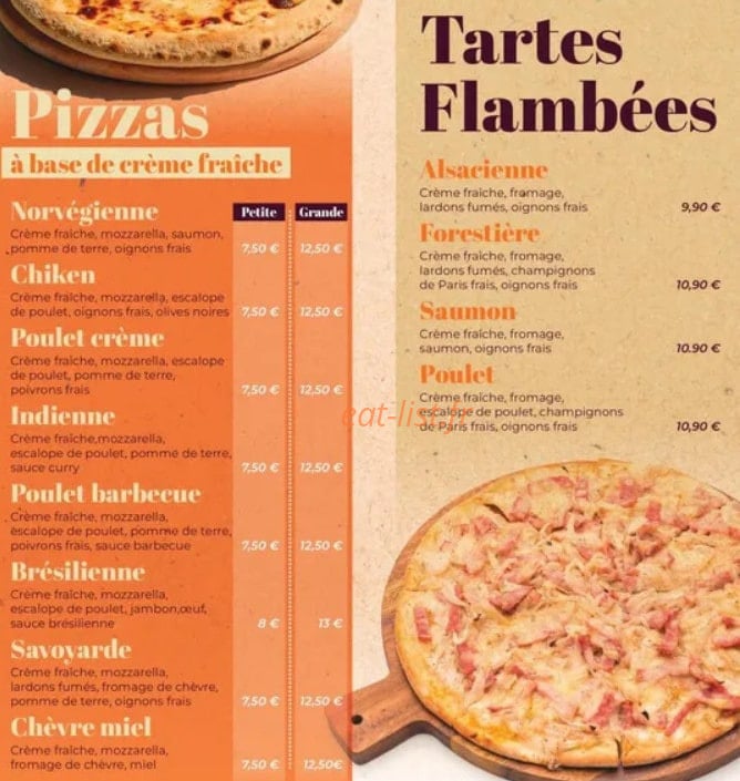 My pizza — carte page 3