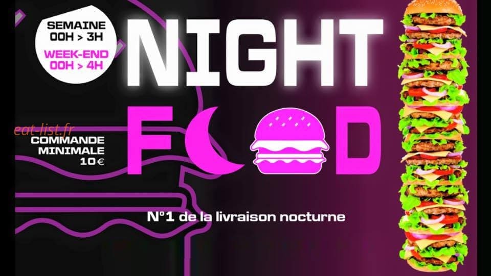 Night Food — carte page 1