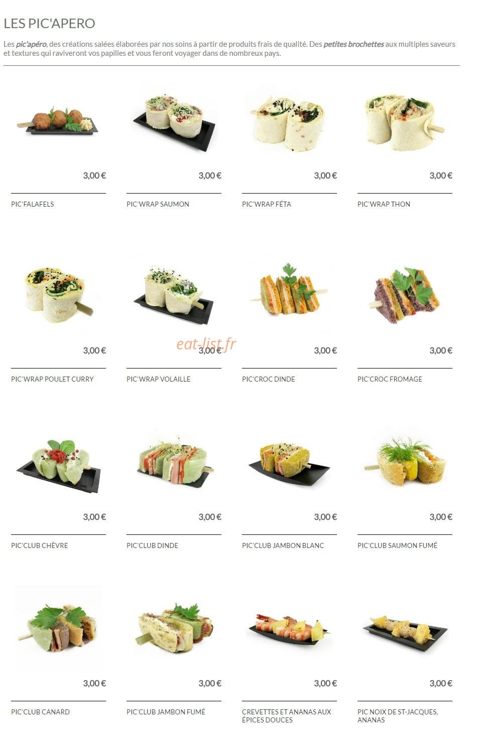 Ô Gourmet — carte page 5