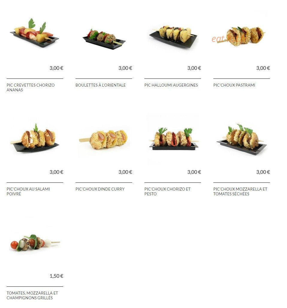 Ô Gourmet — carte page 6