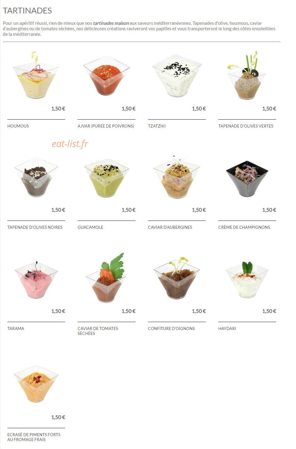 Ô Gourmet — carte page 10